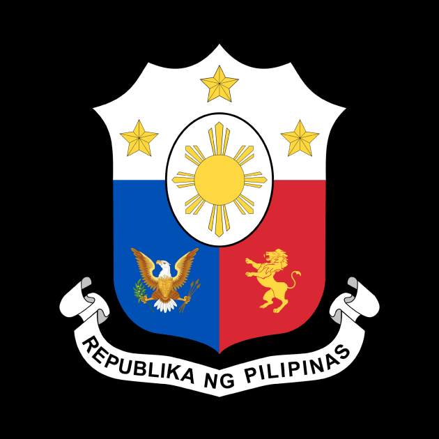 Coat of arms of The Philippines by Wickedcartoons