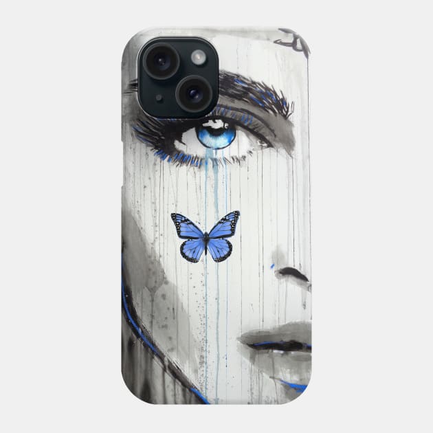 Blue karma Phone Case by Loui Jover 