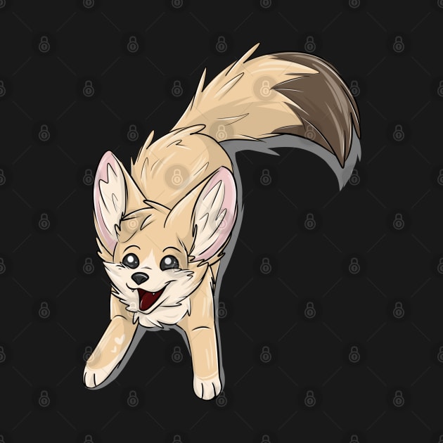 Happy Fennec Fox by Fennekfuchs