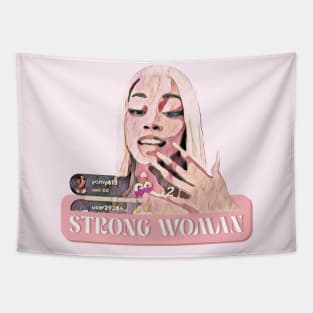 Yes Yes Yes | Strong woman | Ice Cream So Good | Gang gang | Back to School | Dorm decor | College shirts | TikTok Pinkydoll NPC Tapestry