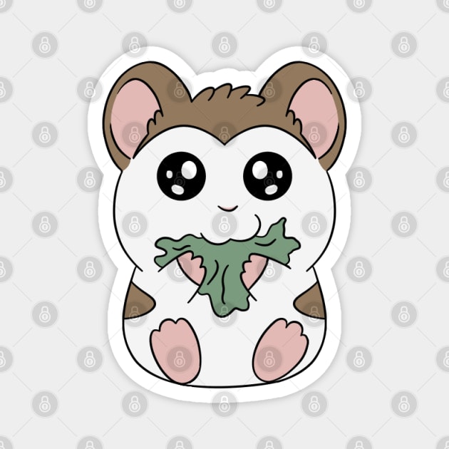 Mochi Lettuce Magnet by Firestorm Fox
