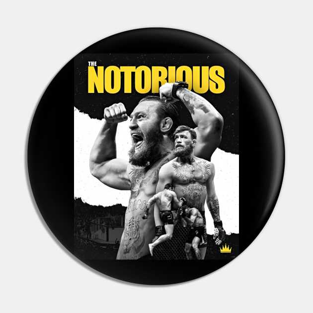 Connor McGregor 'The Notorious' Pin by Fit-Flex