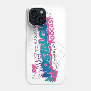 The Official Anime Nostalgia Podcast Logo Phone Case