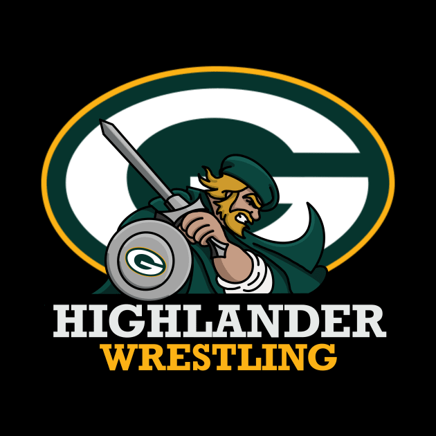 Highlander wrestling by 752 Designs