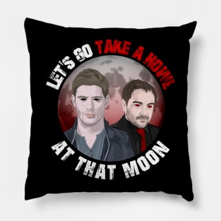 Howl At That Moon V.2 Pillow