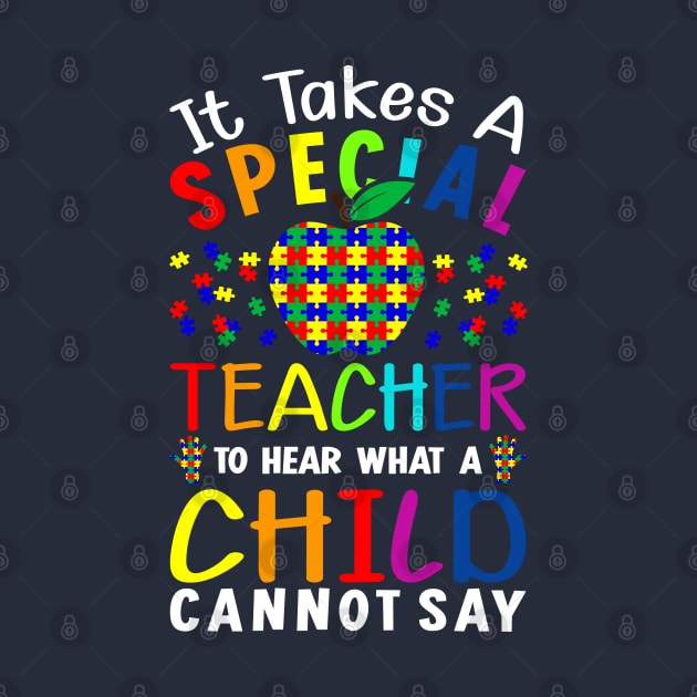 It Takes a Special Teacher to Hear what a Child Cannot Say by mebcreations