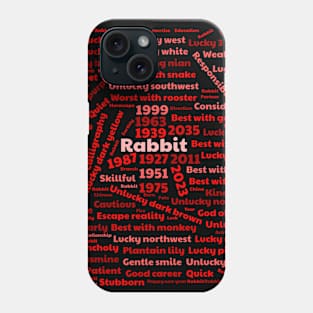 Year of the rabbit 2023 Phone Case