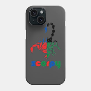 Scorpio - Scorpy Colored Logo T-shirt for Birthday Gift Phone Case