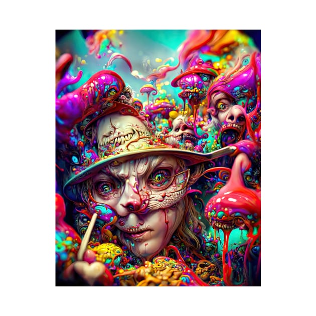 Fear And Loathing In Wonderland #47 by aetherialdnb