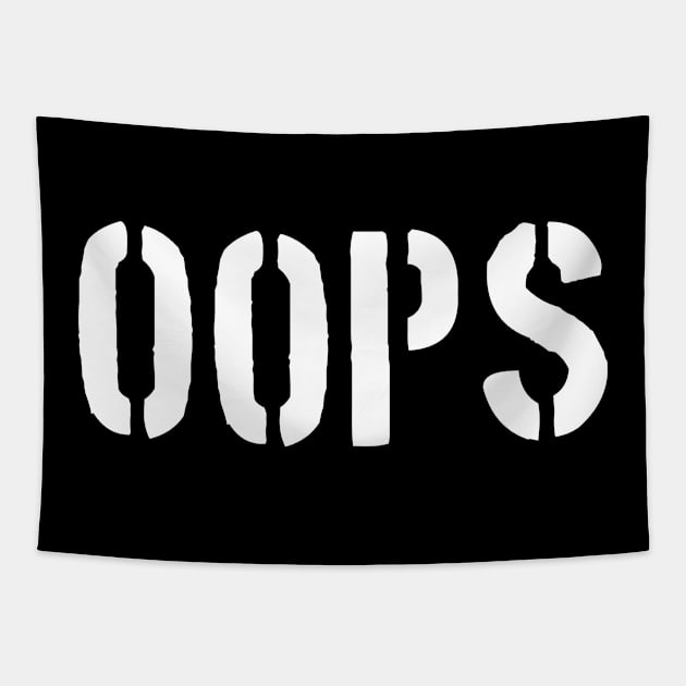 Oops Tapestry by CanCreate