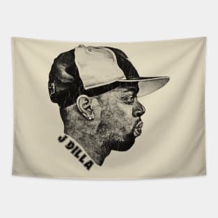 Retro J Dilla Tapestry