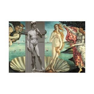 Virtual Meeting of David and Aphrodite  #Virtual #Meeting #David #Aphrodite T-Shirt