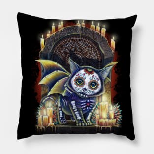 Kitty Of The Dead Pillow