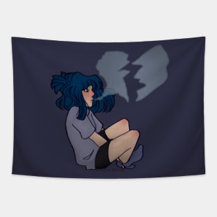 Smokey Hearts Tapestry