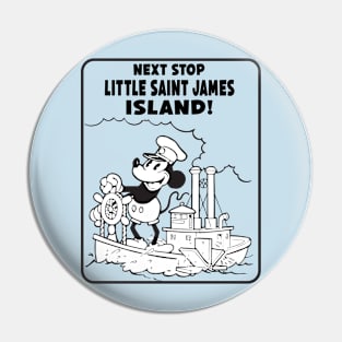 Next Stop Little Saint James! Pin