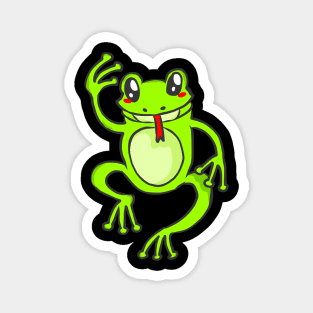 Frog Tadpole Toad Lurch Toad Froschlurch sweet Magnet