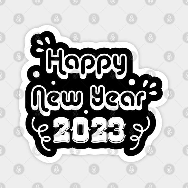 MERRY CHRISTMAS - HAPPY NEW YEAR 2023 Magnet by levelsart