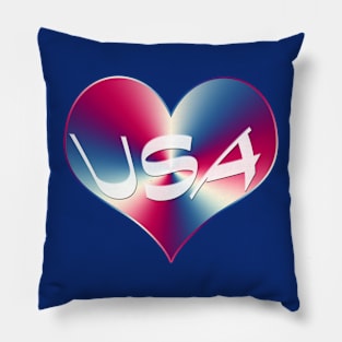 USA Love Pillow