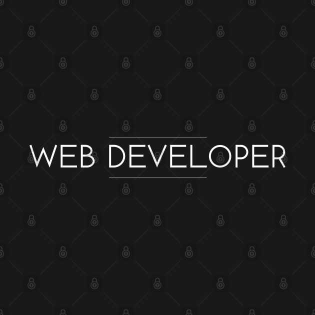 Web Developer Minimalist Design by Studio Red Koala