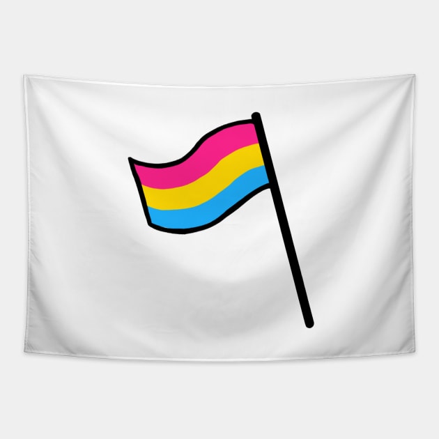 Pan Flag Tapestry by Momo_Cas99