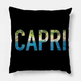 Capri Italy Pillow