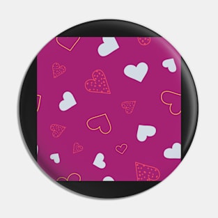 Hearts Pin