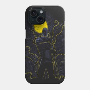 Post Impressionist White Wolf Phone Case