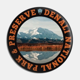 Denali National Park circle Pin