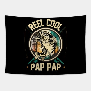 Reel Cool Pap Pap Fishing Gift Tapestry