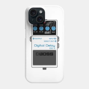 Boss DD-3 Digital Delay Guitar Effect Pedal Phone Case