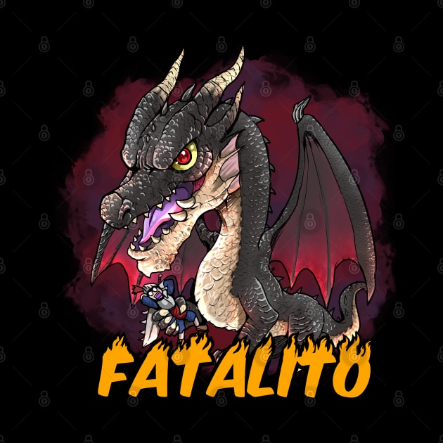 FATALIS The black dragon (FATALITO) by Luisocscomics