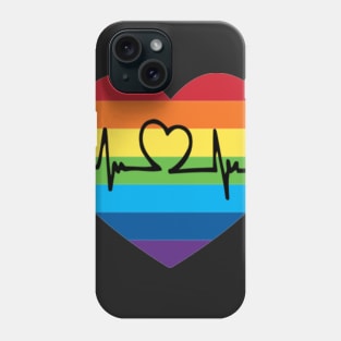 Queer Heartbeat Phone Case