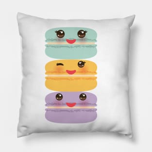 Kawaii macaroon Pillow