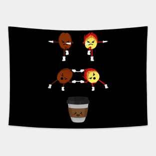 Coffee, Coffee bean, Coffee to go, Fusion Tapestry