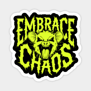 Possum Embrace Chaos, 90s Inspired Magnet