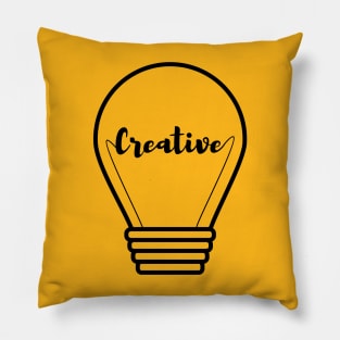 Creative light bulb design Pillow