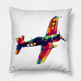 F4U Corsair Carrier Aircraft Pillow