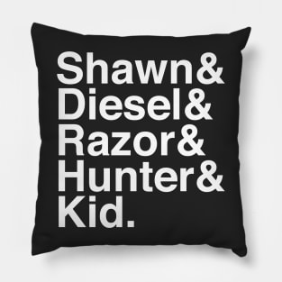 The Cliq Helvetica Pillow