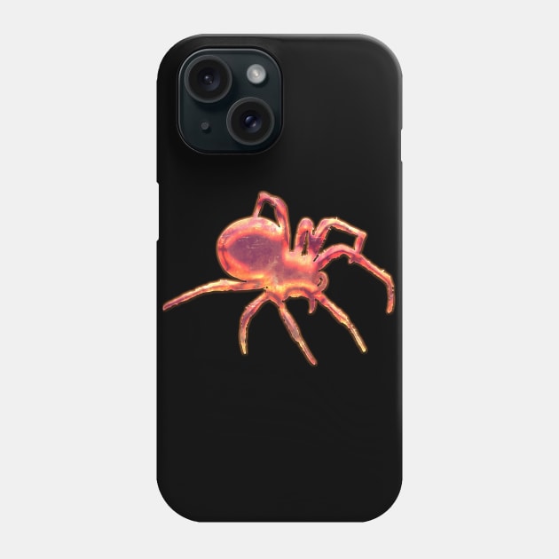 Sunset Spider Phone Case by chelbi_mar