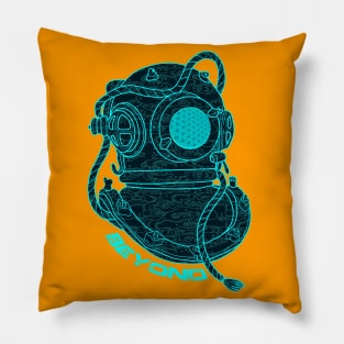 DEEP SEA EXPLORER: BEYOND, with hemp geometric pattern Pillow