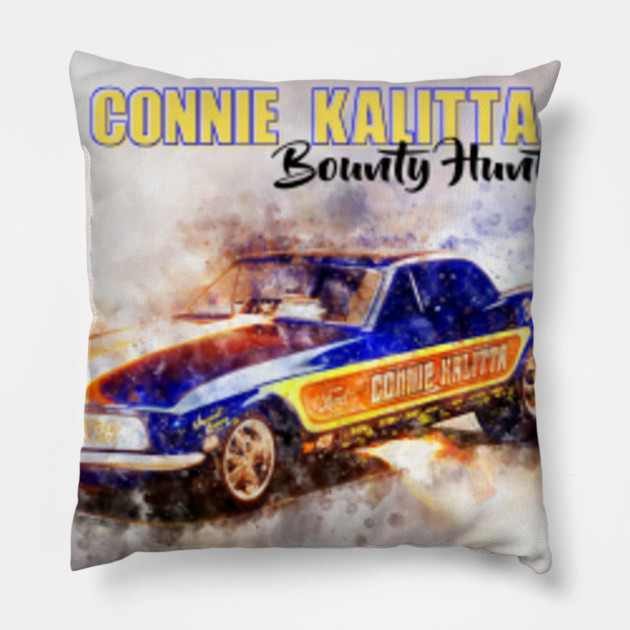 Connie Kalitta Bounty Hunter Pillow Teepublic