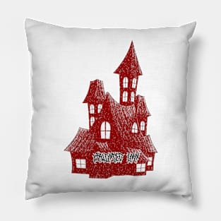 haunted hotel Pillow