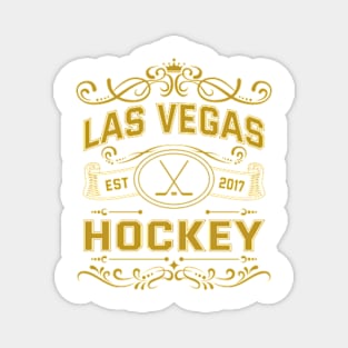 Vintage Las Vegas Hockey Magnet