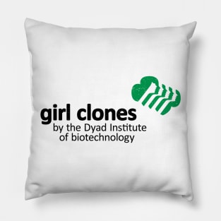 Girl Clones Pillow