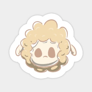 cute sheep set vector illustration Magnet