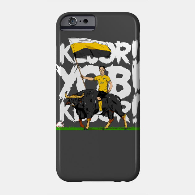 The Bos Gaurus Warrior Football Art Phone Case Teepublic