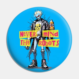 Punk Robot VI Pin