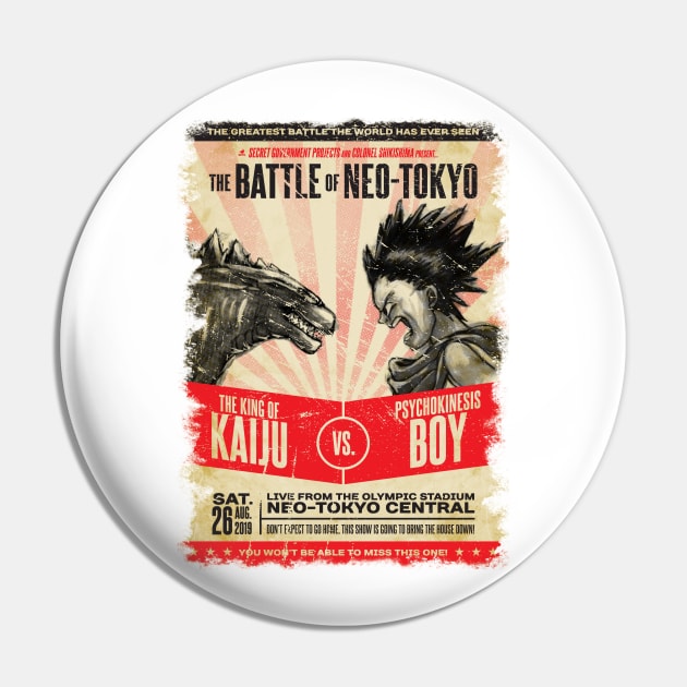 Battle for Tokyo Pin by losthero