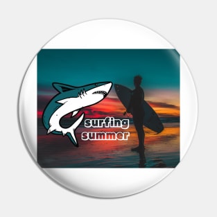 surfing lover Pin