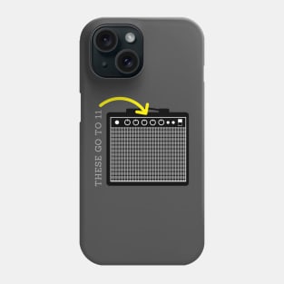 Amp goes to 11 Phone Case